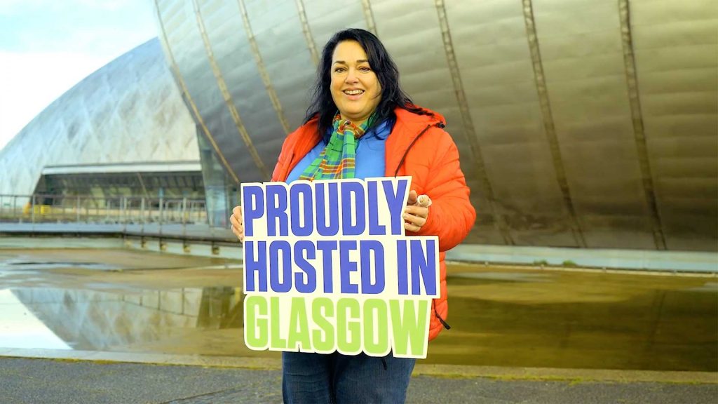 One of the volunteers who will be helping support COP25 this November